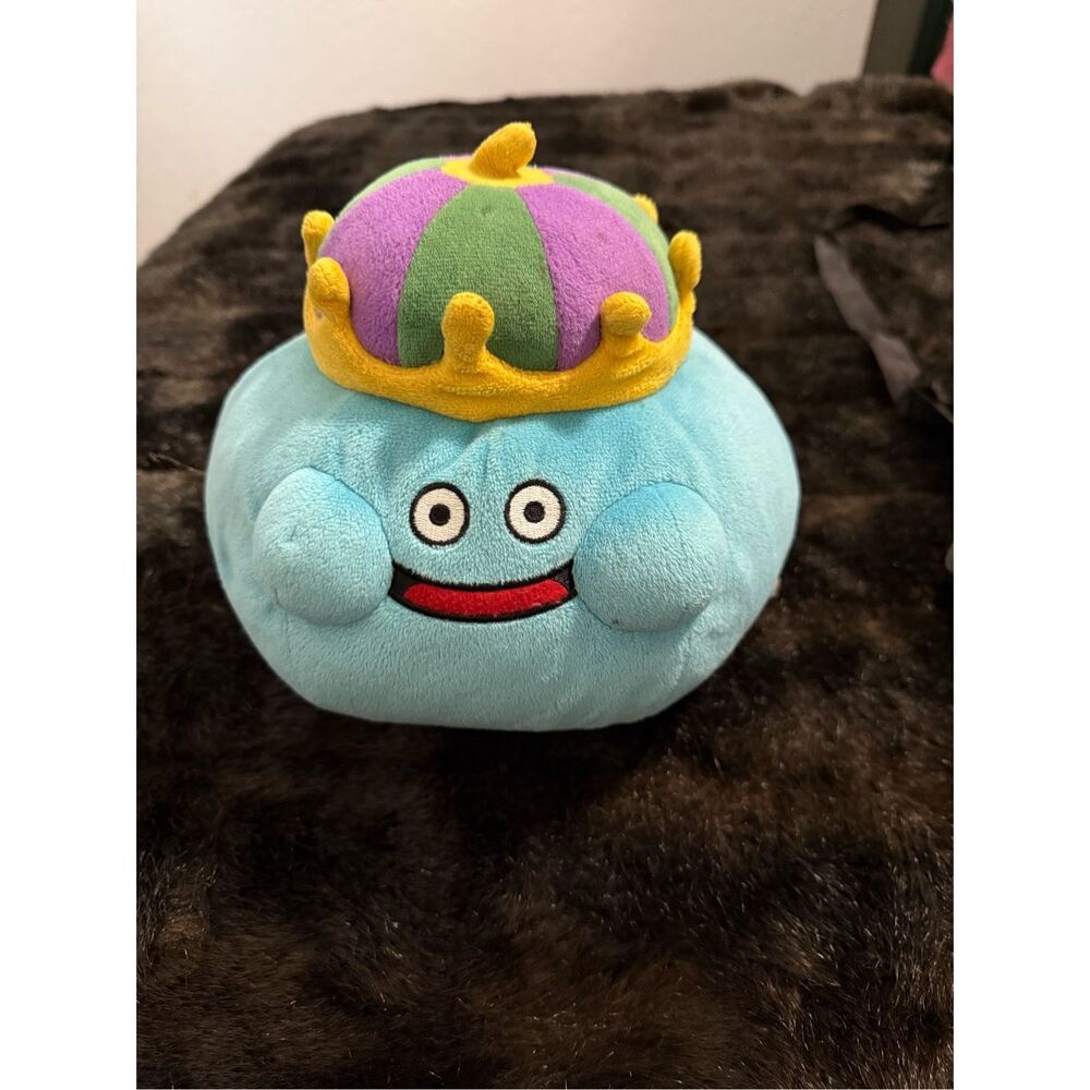 Dragon Quest Smile Slime Plush Toy Doll Stuffed M King Slime Toy Goods